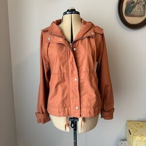 Burnt orange water resistant field jacket - GAP